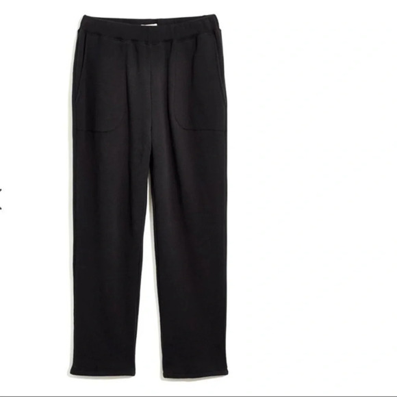 New Madewell MWL Airyterry Tapered Sweatpants Stitched Pocket Edition - Picture 4 of 11